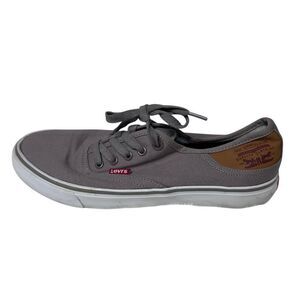 Levi's Monterey buck charcoal mens canvas shoes size 8.5